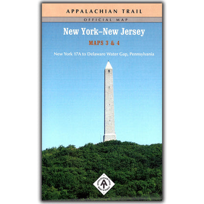 Appalachian Trail Guide to New York-New Jersey Map Cover