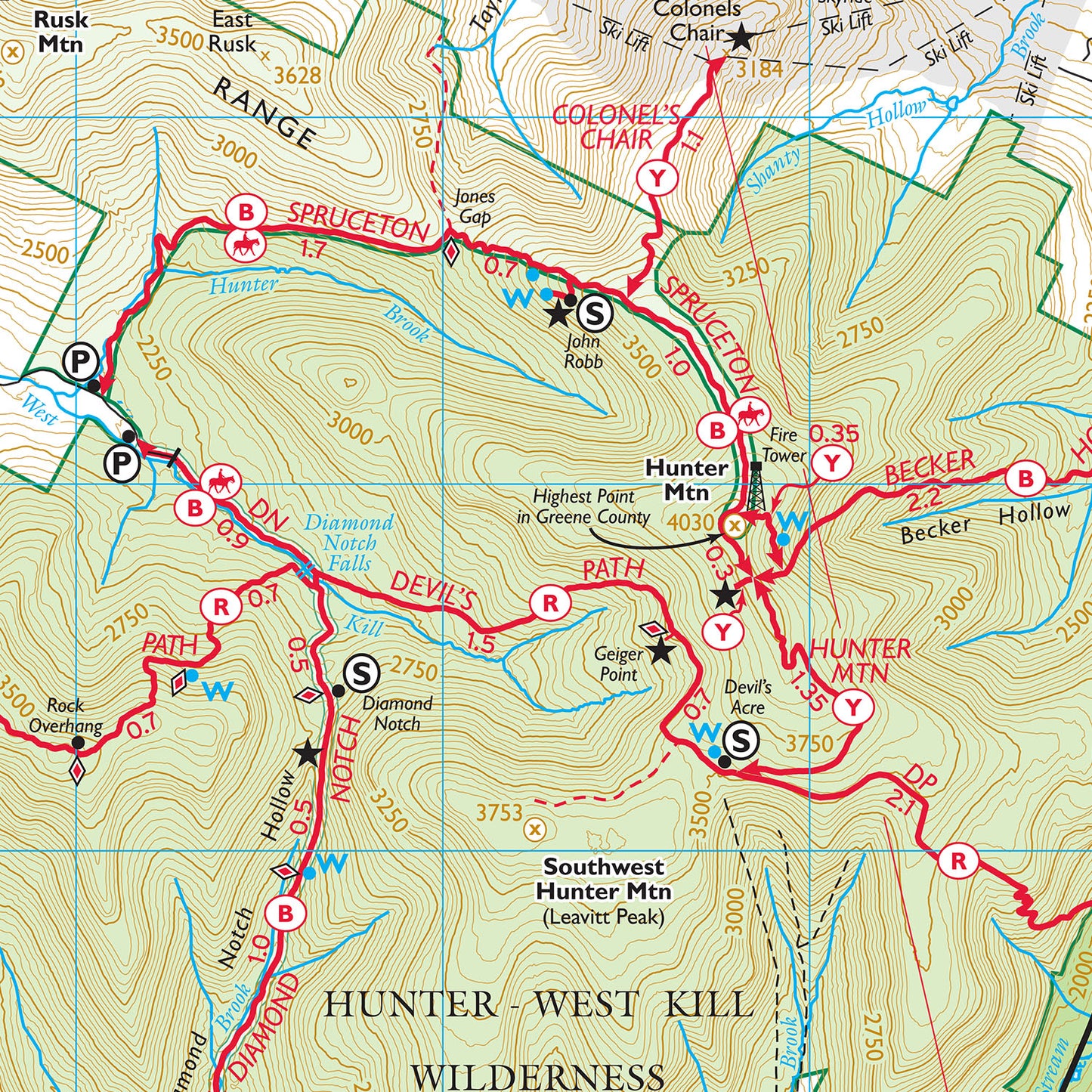 Catskill Map Example