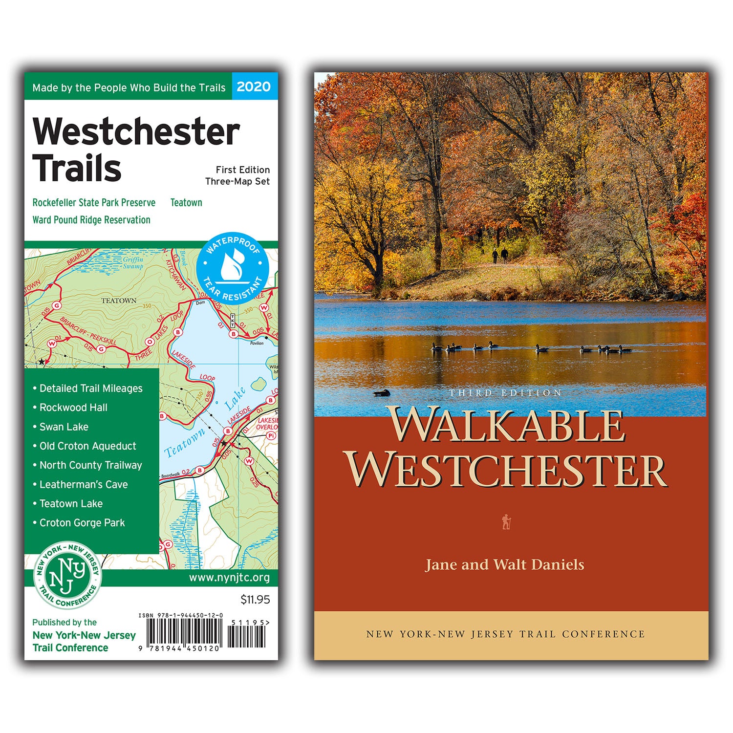 Combo of Westchester Map and Book