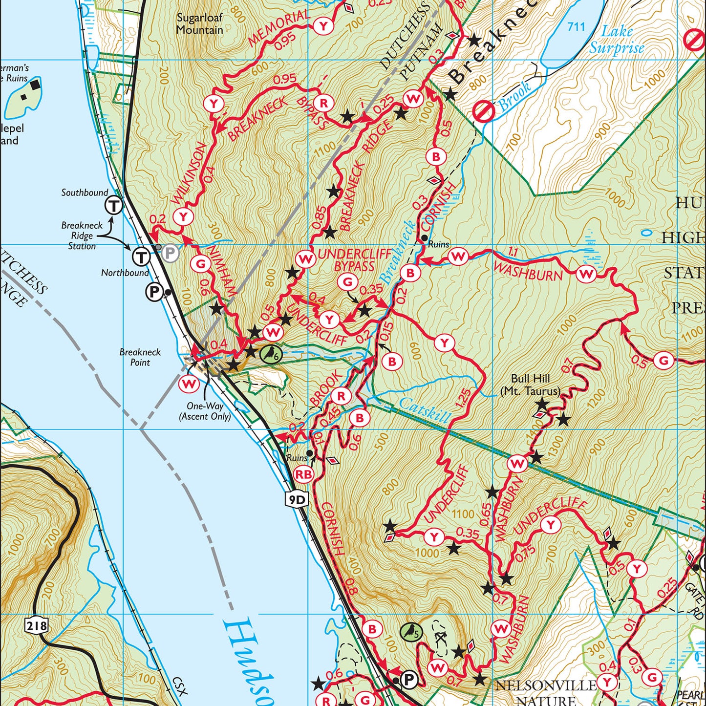 East Hudson Map Example