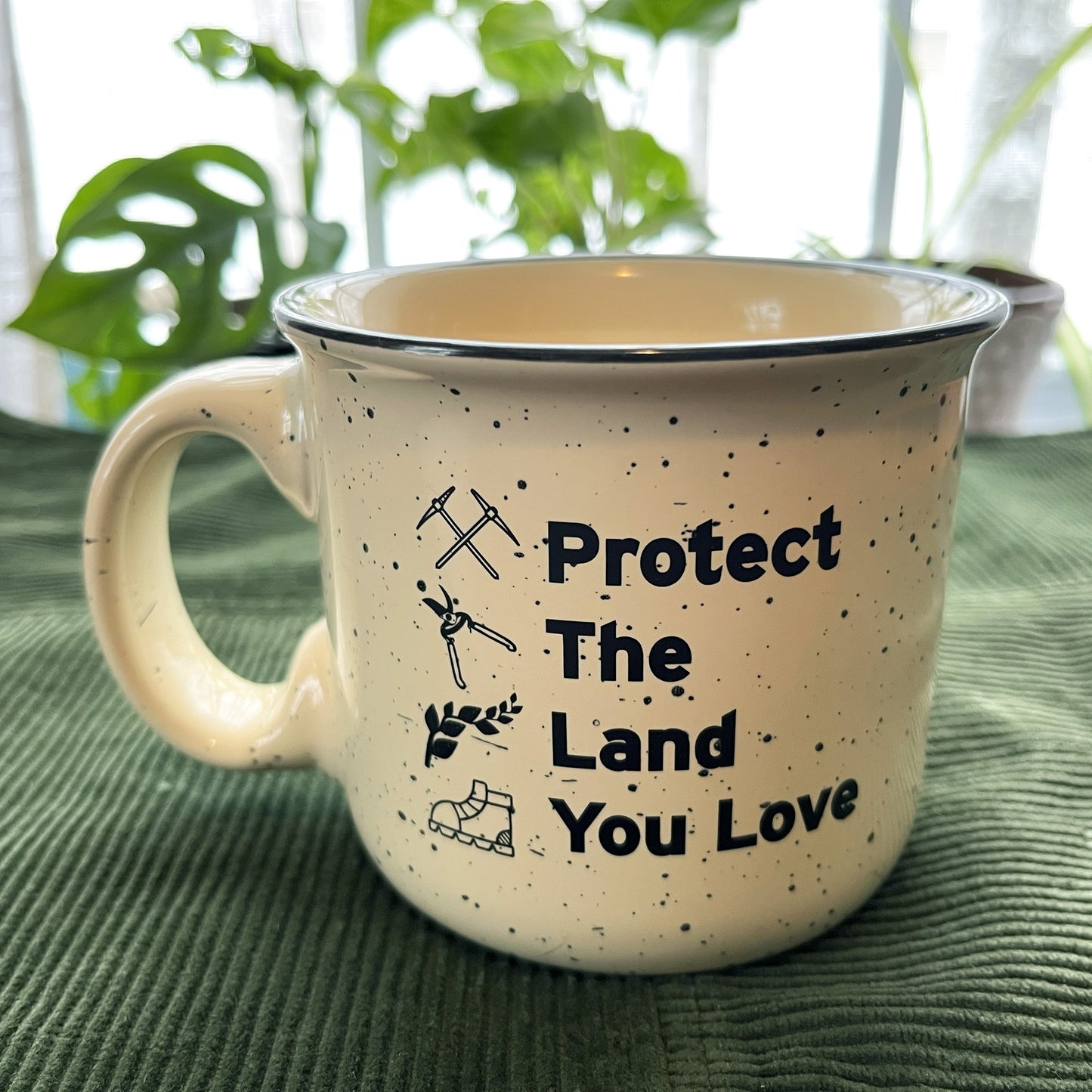 "Protect The Land You Love" Mug