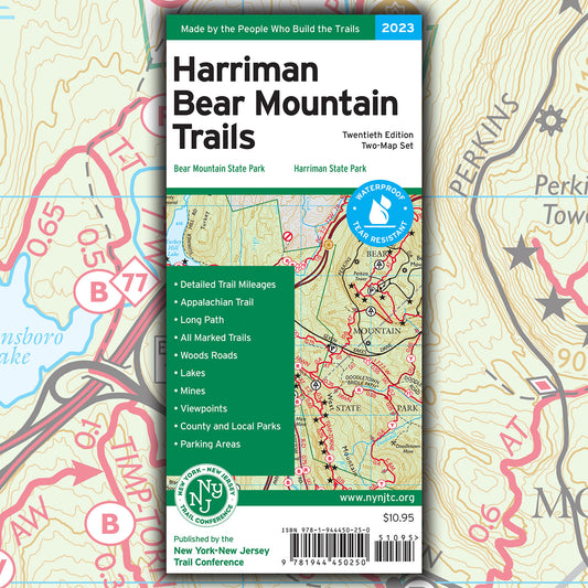 Harriman-Bear Mountain Map Cover