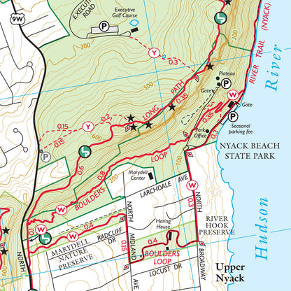 Hudson Palisades Map Example