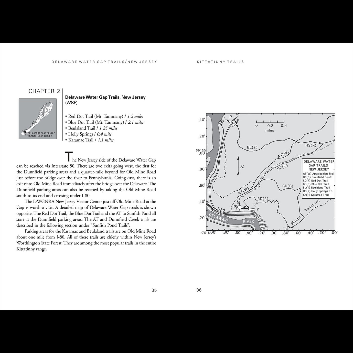 Kittatinny Trails Example Chapter Spread