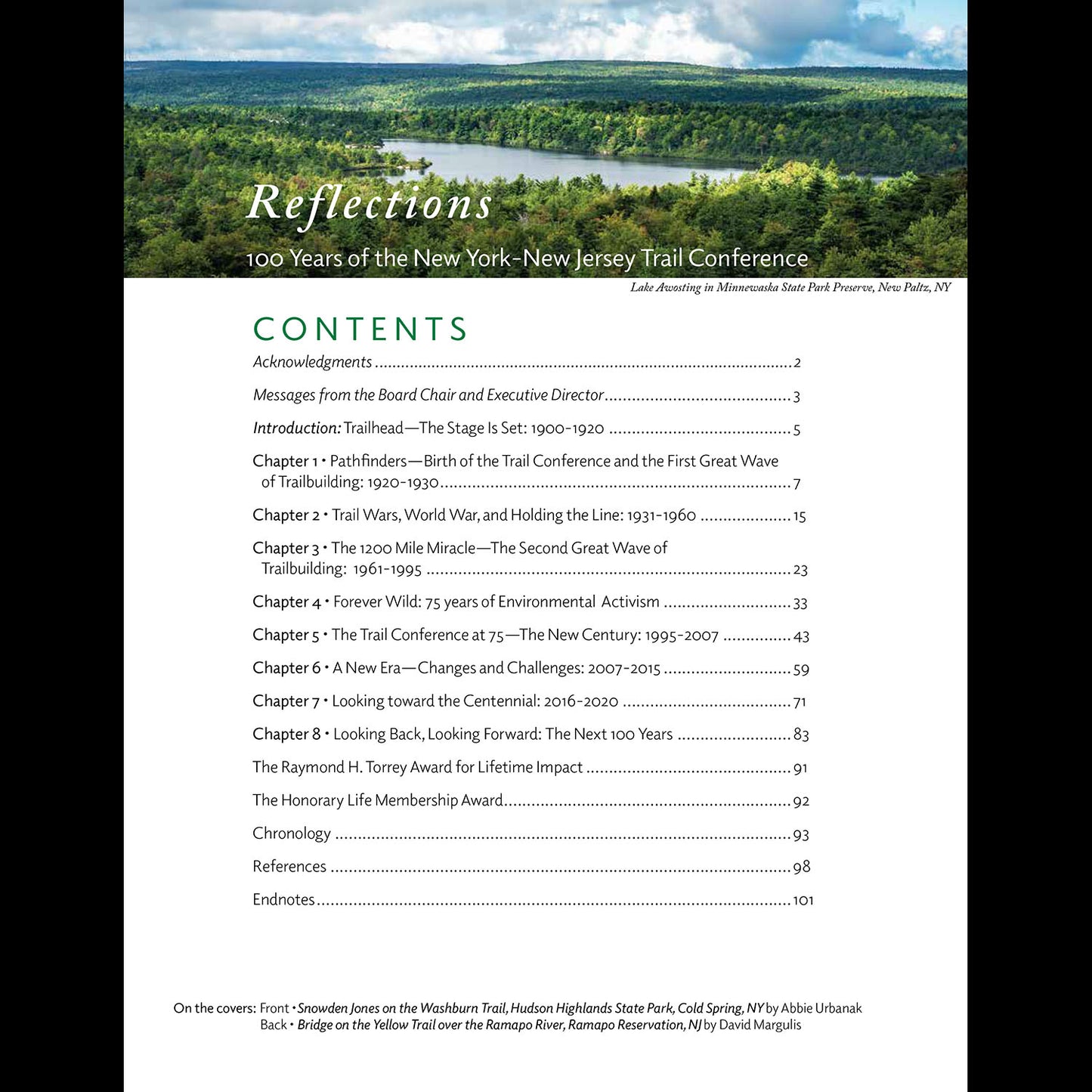 Reflections Table of Contents