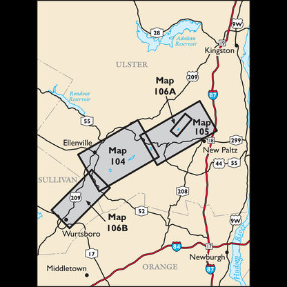 Shawangunk Map Locator Map