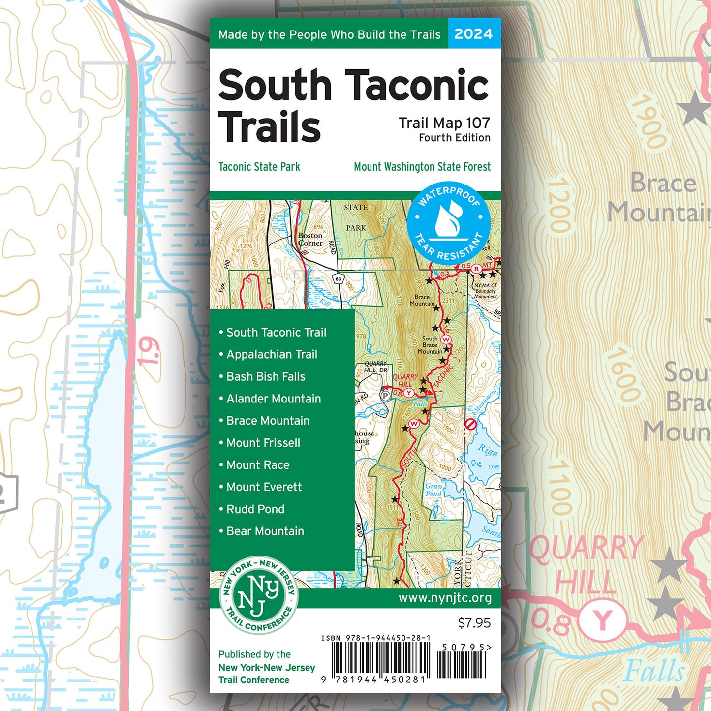 South Taconic Trails Map